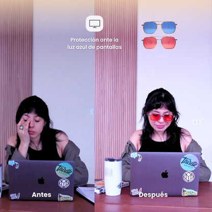 Aviator | Unisex Gafas Modulares 5-en-1