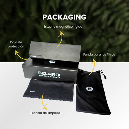 Aviator | Unisex Gafas Modulares 5-en-1